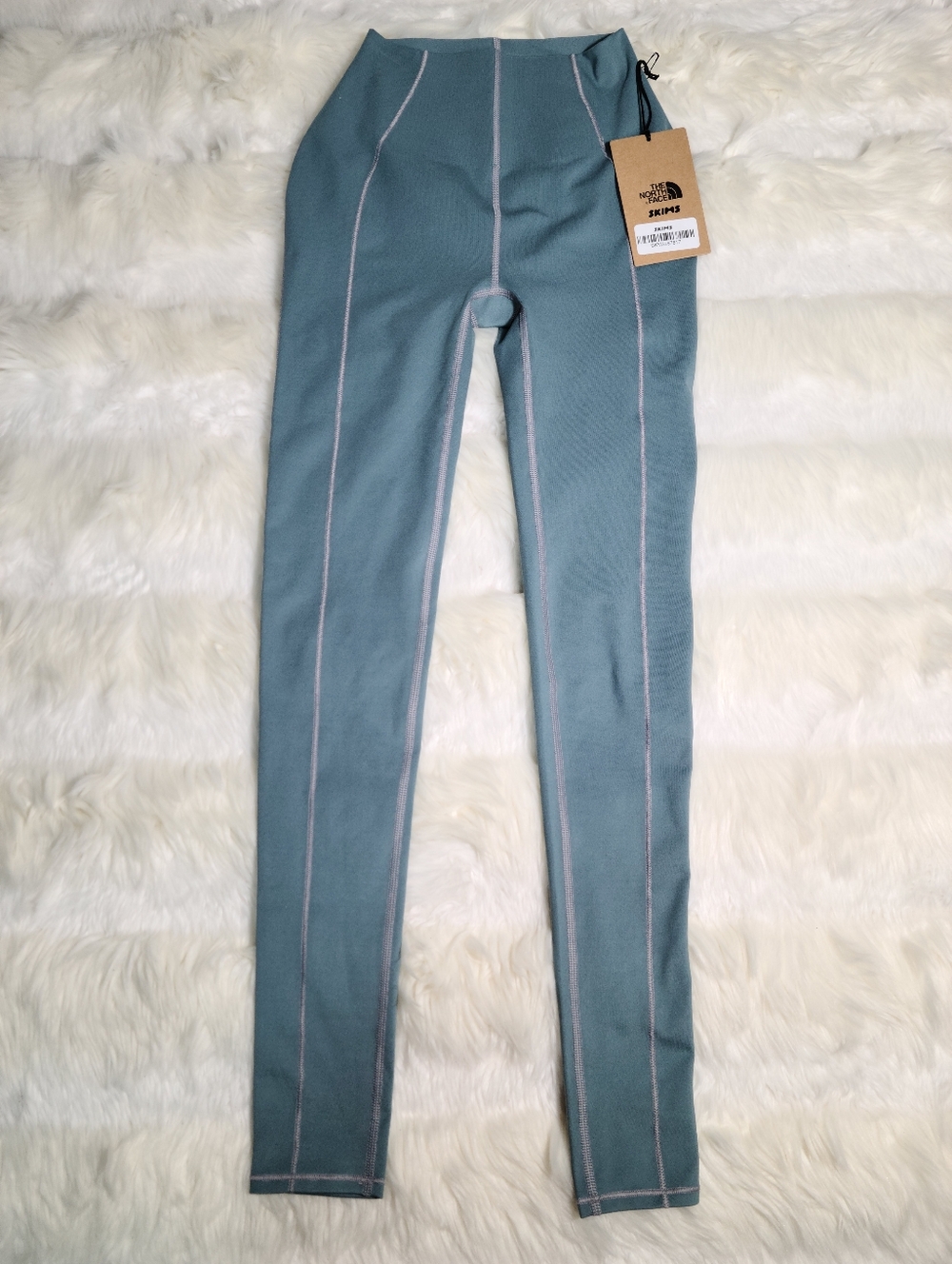 The North Face TNF x SKIMS Refina Leggings SK Kyanite Women X-Small NEW